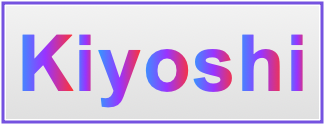 Image of the name Kiyoshi Image of the name Kiyoshi