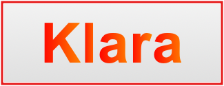 Image of the name Klara