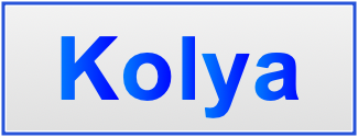Image of the name Kolya