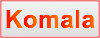 Image of the name Komala