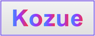 Image of the name Kozue