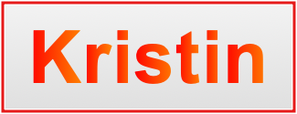 Image of the name Kristin