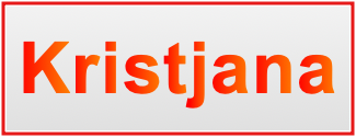 Image of the name Kristjana Image of the name Kristjana