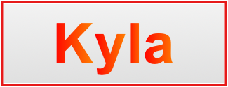 Image of the name Kyla