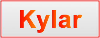 Image of the name Kylar