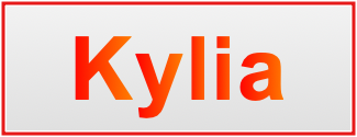 Image of the name Kylia