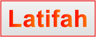 Image of the name Latifah