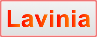 Image of the name Lavinia