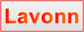 Image of the name Lavonn