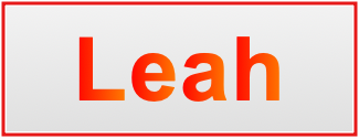 Image of the name Leah Image of the name Leah
