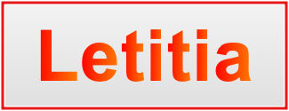 Image of the name Letitia Image of the name Letitia
