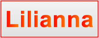 Image of the name Lilianna Image of the name Lilianna