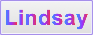 Image of the name Lindsay