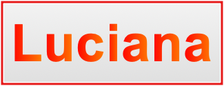 Image of the name Luciana