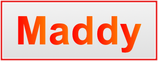 Image of the name Maddy