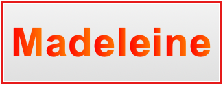 Image of the name Madeleine
