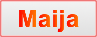 Image of the name Maija