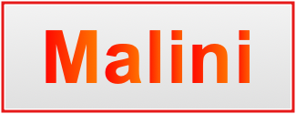 Image of the name Malini Image of the name Malini