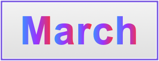 Image of the name March Image of the name March