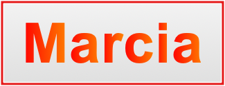 Image of the name Marcia Image of the name Marcia