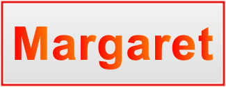 Image of the name Margaret
