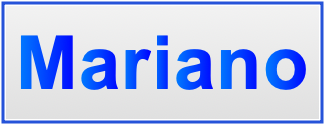 Image of the name Mariano