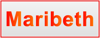 Image of the name Maribeth Image of the name Maribeth