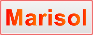 Image of the name Marisol Image of the name Marisol