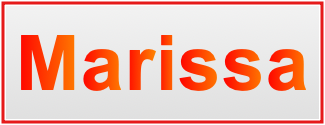 Image of the name Marissa