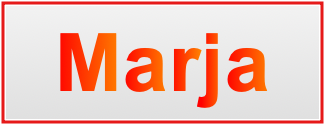 Image of the name Marja