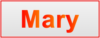 Image of the name Mary
