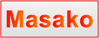 Image of the name Masako Image of the name Masako