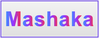 Image of the name Mashaka Image of the name Mashaka