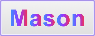 Image of the name Mason