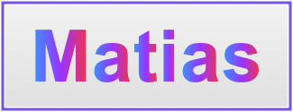 Image of the name Matias