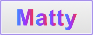 Image of the name Matty