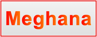 Image of the name Meghana Image of the name Meghana