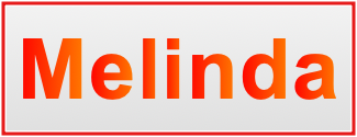 Image of the name Melinda Image of the name Melinda