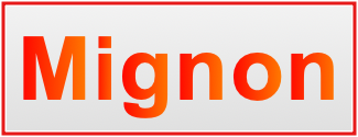 Image of the name Mignon