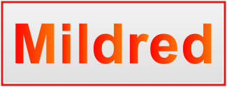 Image of the name Mildred