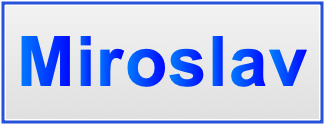 Image of the name Miroslav Image of the name Miroslav