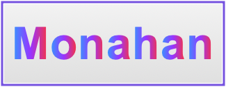 Image of the name Monahan