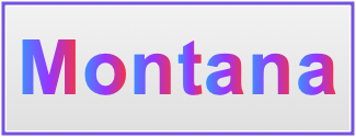 Image of the name Montana