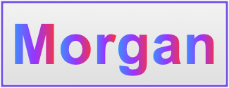 Image of the name Morgan
