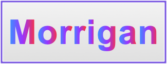 Image of the name Morrigan