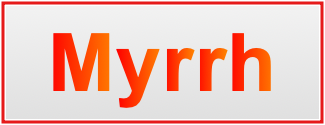Image of the name Myrrh Image of the name Myrrh