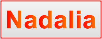 Image of the name Nadalia