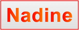 Image of the name Nadine