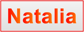Image of the name Natalia