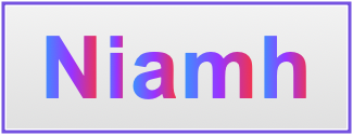 Image of the name Niamh